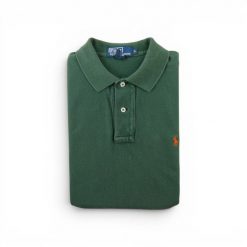 Second life - Koszulka Polo Ralph Lauren męska krótki rękaw zielona - Stan dobry. Zielone koszulki polo męskie Ralph Lauren, l, bez wzorów, bez ramiączek. Za 106.46 zł.
