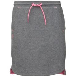 Damska spódnica pętelkowa Ecdora Blu Grey. Czarne spódniczki damskie LOOP, bez wzorów, wakacyjne. Za 159.99 zł.