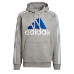 Bluza męska adidas Mens Essentials Hoodie. Białe bluzy bez kaptura męskie Adidas, bez wzorów, sportowe, bez kołnierzyka, bez ramiączek. Za 222.00 zł.