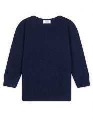AUTHENTIC CASHMERE Kaszmirowy sweter "Estaris" w kolorze granatowym rozmiar: L. Niebieskie swetry klasyczne damskie AUTHENTIC CASHMERE, l, z kaszmiru, bez kołnierzyka. Za 252.34 zł.