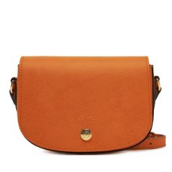 Torebka Longchamp. Brązowe listonoszki damskie Longchamp, bez wzorów, bez dodatków. Za 1,669.00 zł.