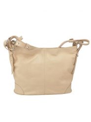 ORE10 Skórzana torebka "Roers" w kolorze beżowym - 34 x 24 x 12 cm rozmiar: onesize. Brązowe torebki klasyczne damskie ORE10, bez wzorów, z materiału, bez dodatków. Za 304.99 zł.