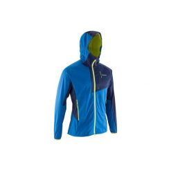 Kurtka softshell Alpinism Light męska. Niebieskie kurtki męskie SIMOND, m, bez wzorów, z elastanu, bez kaptura. Za 199.99 zł.
