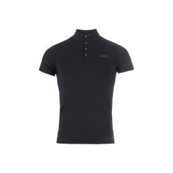 Koszulka polo do jazdy konnej Cavallo Function. Czarne koszulki polo męskie CAVALLO, bez wzorów, bez ramiączek. Za 297.50 zł.