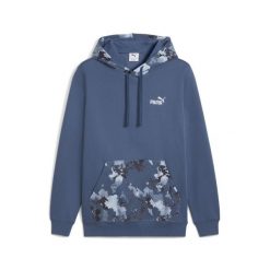 Męska bluza z kapturem Essentials Camo PUMA Dark Indigo Blue. Niebieskie bluzy z kapturem męskie Puma, m. W wyprzedaży za 174.00 zł.