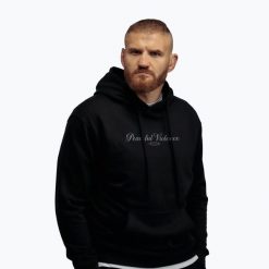 Bluza męska MANTO Peaceful Violence Hoody. Czarne bluzy z kapturem męskie Manto, m, z bawełny. Za 269.99 zł.