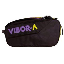 Torba Padel Vibor-a Technic czarna/wielokolorowa. Czarne torebki klasyczne damskie VIBORA, bez wzorów, bez dodatków. Za 395.99 zł.