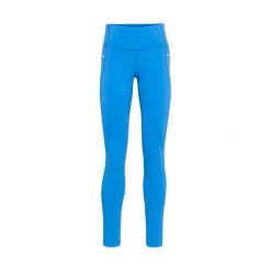 Damskie legginsy Kari Traa Nia. Niebieskie legginsy damskie Kari Traa, l, bez wzorów, z elastanu. Za 472.00 zł.