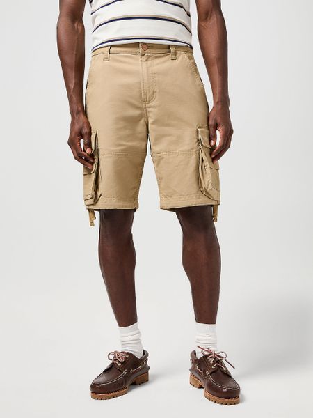 WRANGLER MĘSKIE SPODENKI WRANGLER CJ CARGO SHORTS KELP 112362515. Szorty męskie Wrangler, bez kołnierzyka. Za 169.99 zł.