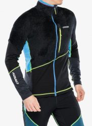 Bluza rozpinana męska Crazy Pull Magma. Czarne bluzy z kapturem męskie Crazy, na lato, m, z materiału. Za 753.49 zł.
