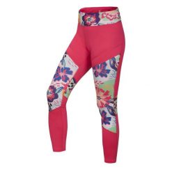 Legging kobieta Ocun Rhea pink. Czerwone spodnie dresowe damskie Ocun, m, bez wzorów. Za 241.50 zł.