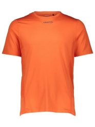 Craft Koszulka sportowa "ADV Essence" w kolorze pomarańczowym rozmiar: XL. Pomarańczowe t-shirty sportowe męskie Craft, xl, bez ramiączek, outdoorowe. Za 109.78 zł.