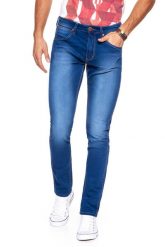 JEANSY MĘSKIE WRANGLER BOSTIN SHADES OF BLUE W17SY241O. Niebieskie jeansy męskie Wrangler. Za 169.99 zł.