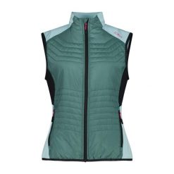 Kamizelka damska turystyczne CMP 35E6526. Zielone kamizelki damskie CMP, l. Za 340.00 zł.