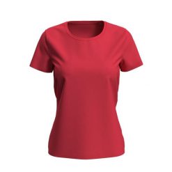 Damska Koszulka Lux. Czerwone bluzki sportowe damskie Stedman, xl, bez wzorów, bez ramiączek. Za 65.99 zł.