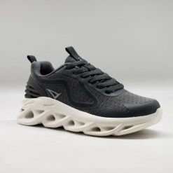 Buty sportowe DIMU. Szare buty sportowe na co dzień damskie Legea, bez wzorów, na fitness i siłownię. W wyprzedaży za 124.00 zł.