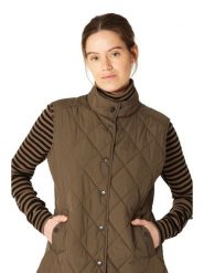 Ilse Jacobsen Kamizelka w kolorze khaki rozmiar: 34. Brązowe kamizelki damskie Ilse Jacobsen. Za 117.99 zł.