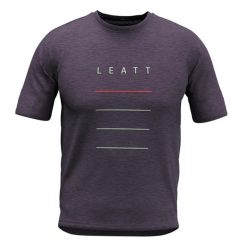 Koszulka rowerowa MTB męska Leatt Trail 1.0 V22 z krótkim rękawem. Fioletowe t-shirty sportowe męskie LEATT, na lato, m, z jersey, bez ramiączek, rowerowe. Za 275.30 zł.