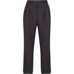 Damskie spodnie z podwójną plisą Urban Classics. Czarne spodnie dresowe damskie Urban Classics, m, z wiskozy. Za 206.00 zł.