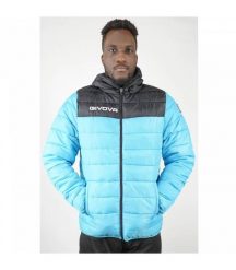 Unisex Kurtka Sportowa Givova Oslo Turkusowa - Komfort i Styl. Czarne kurtki treningowe męskie Givova, na zimę, s, bez wzorów, z materiału, do piłki nożnej. Za 165.88 zł.