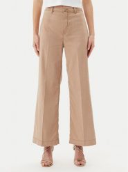 Guess Jeansy W5GA1Y WH7B1 Brązowy Wide Leg. Brązowe jeansy damskie Guess. Za 289.99 zł.