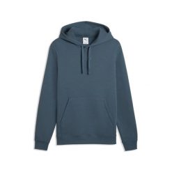 Bluza z kapturem Puma 692914. Niebieskie bluzy sportowe męskie Puma, bez wzorów, z materiału, sportowe, bez kołnierzyka, bez ramiączek. Za 253.50 zł.