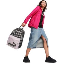 Plecak Puma Phase AOP 22L, Dla obu płci. Czarne plecaki damskie Puma, bez wzorów, z poliesteru. Za 126.10 zł.