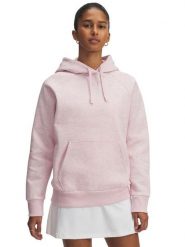 Under Armour Bluza polarowa w kolorze jasnoróżowym rozmiar: XL. Różowe bluzy z kapturem damskie Under Armour, xl, z polaru. Za 147.91 zł.