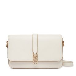 Torebka Tommy Hilfiger. Brązowe listonoszki damskie Tommy Hilfiger, bez wzorów, bez dodatków. Za 649.99 zł.