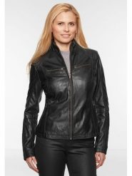 7eleven Skórzana kurtka w kolorze czarnym rozmiar: 42. Czarne kurtki damskie 7eleven, bez wzorów, ze skóry, bez kaptura. Za 558.95 zł.