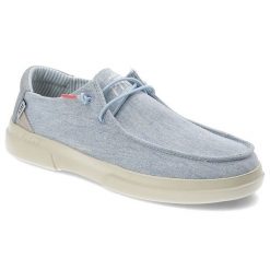 Niebieskie Półbuty Pitas Stylowe Obuwie Damskie. Niebieskie półbuty damskie Pitas, bez wzorów, z denimu, eleganckie, bez obcasa. Za 239.00 zł.