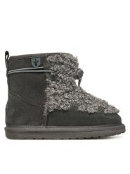 EMU Australia Śniegowce Mauboy K12956 Szary. Szare buty zimowe chłopięce Emu Australia, ze skóry. Za 389.99 zł.