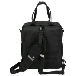 Plecak z przednim paskiem „More Than Work”. Czarne plecaki damskie HABERLAND, bez wzorów, biznesowe. Za 459.00 zł.