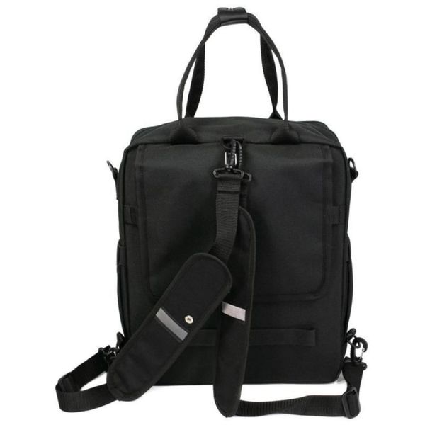 Plecak z przednim paskiem „More Than Work”. Czarne plecaki damskie HABERLAND, bez wzorów. Za 459.00 zł.