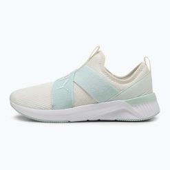 Buty damskie PUMA Softride Harli Slip Transformative Color. Białe obuwie do biegania damskie Puma. Za 189.99 zł.