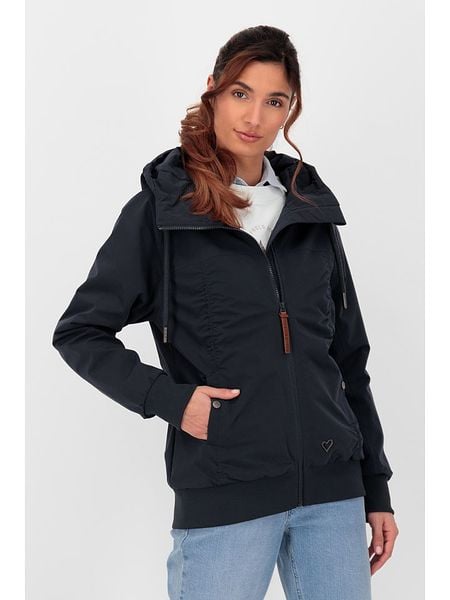 Alife and kickin Kurtka przejściowa "NaminiAK" w kolorze granatowym rozmiar: M. Niebieskie kurtki damskie Alife and Kickin, m, bez wzorów, bez kaptura. Za 315.50 zł.