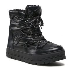 Trzewiki Jenny Fairy. Czarne botki damskie Jenny Fairy, bez obcasa, na płaskiej podeszwie, bez zapięcia. Za 159.99 zł.