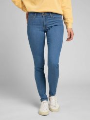 Lee Dżinsy "Scarlett" - Skinny fit - w kolorze błękitnym rozmiar: W29/L31. Niebieskie jeansy damskie Lee, z podwyższonym stanem. Za 153.71 zł.