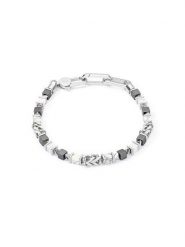 COEUR DE LION Bransoletka z hematytami i howlitami rozmiar: onesize. Szare bransoletki damskie COEUR DE LION, srebrne. Za 387.24 zł.