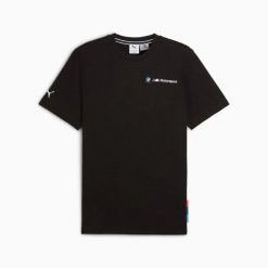 Koszulka sportowa męska Puma BMW MMS JACQUARD 63151401. Czarne t-shirty sportowe męskie Puma, l, bez ramiączek. Za 167.13 zł.