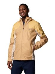 Columbia Kurtka funkcyjna "Inner Limits III" w kolorze beżowo-żółtym rozmiar: L. Brązowe kurtki outdoor męskie Columbia, l, bez wzorów, bez kaptura. Za 207.39 zł.