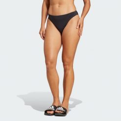 Dół Bikini Iconisea Mid-Waist. Białe bikini damskie Adidas, bez wzorów. W wyprzedaży za 87.45 zł.