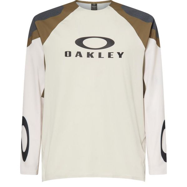 Koszulka Oakley Seeker Edge. Szare t-shirty sportowe męskie Oakley, xl, z materiału, bez ramiączek. Za 343.99 zł.