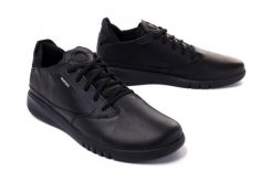 GEOX U927FA AERANTIS 00043 C9997 black, półbuty/sneakersy męskie. Czarne półbuty męskie Geox, bez zapięcia. Za 659.90 zł.