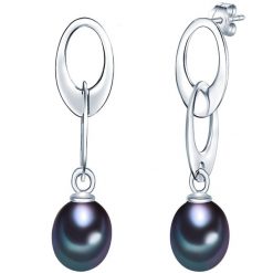 Valero Pearls Kolczyki sztyfty z perłą srebro wysokiej próby Perła hodowlana słodkowodna srebrny 1 ct Damski. Szare kolczyki damskie Valero Pearls, z perłą, srebrne, na sztyftcie. Za 229.99 zł.