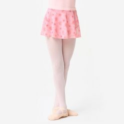 Spódniczka do tańca klasycznego Domyos. Spódniczki damskie DOMYOS, m, bez wzorów, z materiału, klasyczne, maxi, dopasowane. Za 39.99 zł.