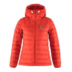 Kurtka damska Fjallraven Expedition Pack Down Hoodie. Czerwone kurtki damskie Fjällräven, xs, bez wzorów, bez kaptura. Za 1,489.35 zł.