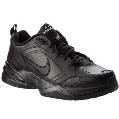Buty do chodzenia męskie Nike Air Monarch IV. Czarne buty sportowe na co dzień męskie Nike, na lato, z gumy, bez zapięcia, trekkingowe. Za 371.42 zł.