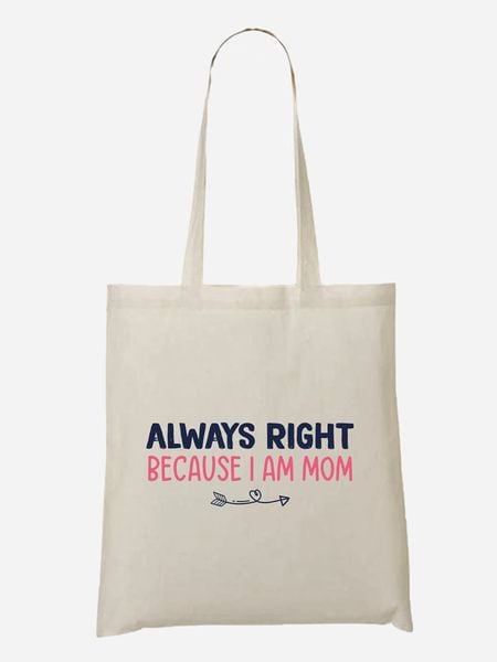 WOOOP Torba "Always Right" w kolorze kremowym - 36 x 43 cm rozmiar: onesize. Białe shopper bag damskie Wooop, bez wzorów, z bawełny, na ramię, bez dodatków. Za 47.95 zł.