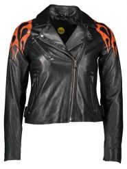 Buffalo Skórzana kurtka w kolorze czarnym rozmiar: 38. Czarne kurtki damskie Buffalo, bez wzorów, z materiału, bez kaptura. Za 339.99 zł.